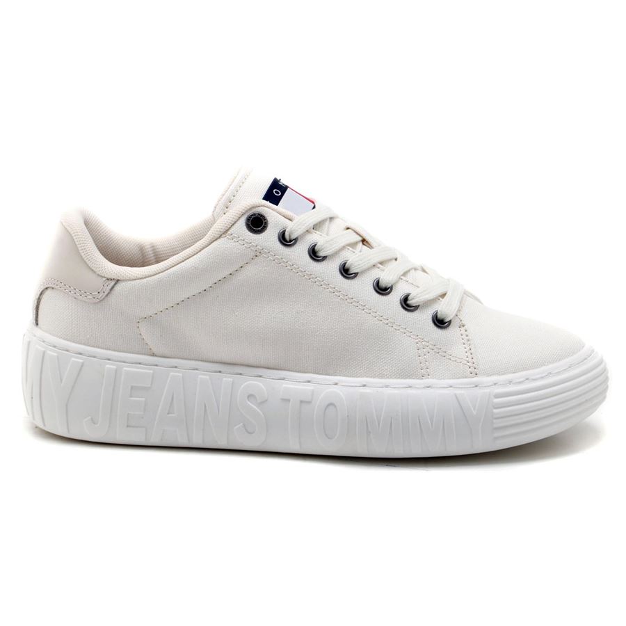 Tommy Jeans New Cupsole Cnvas Lc sneakers da donna Tommy Jeans | EN0EN02171YBL